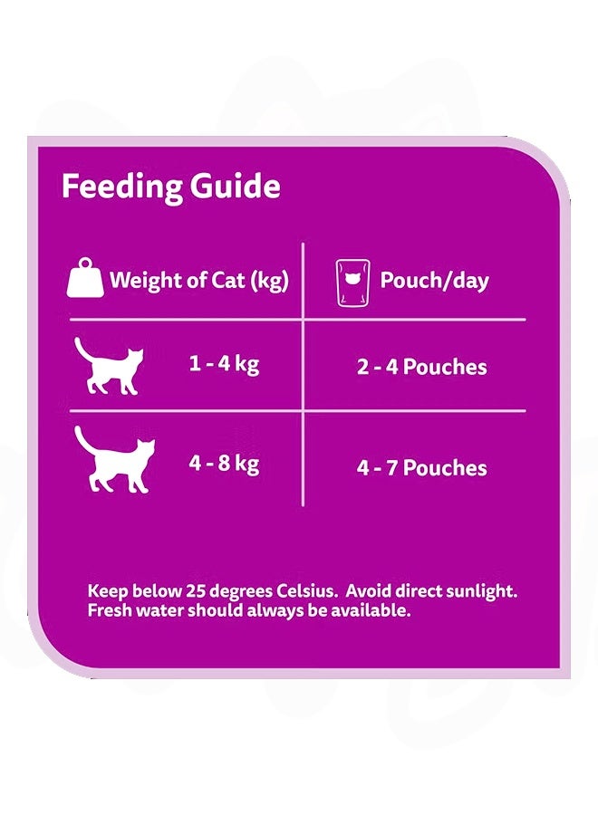 Whiskas Tasty Mix Land And Sea Collection In Gravy Wet Cat Food  - 70G (Pack Of 12) - Image 2
