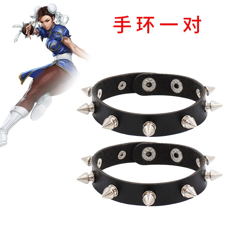 Loquat Street Fighter 6 Chunli cos Clothes Halloween Tight One-piece Clothes Chunli Cheongsam Stage Performance Game Clothes - Image 5