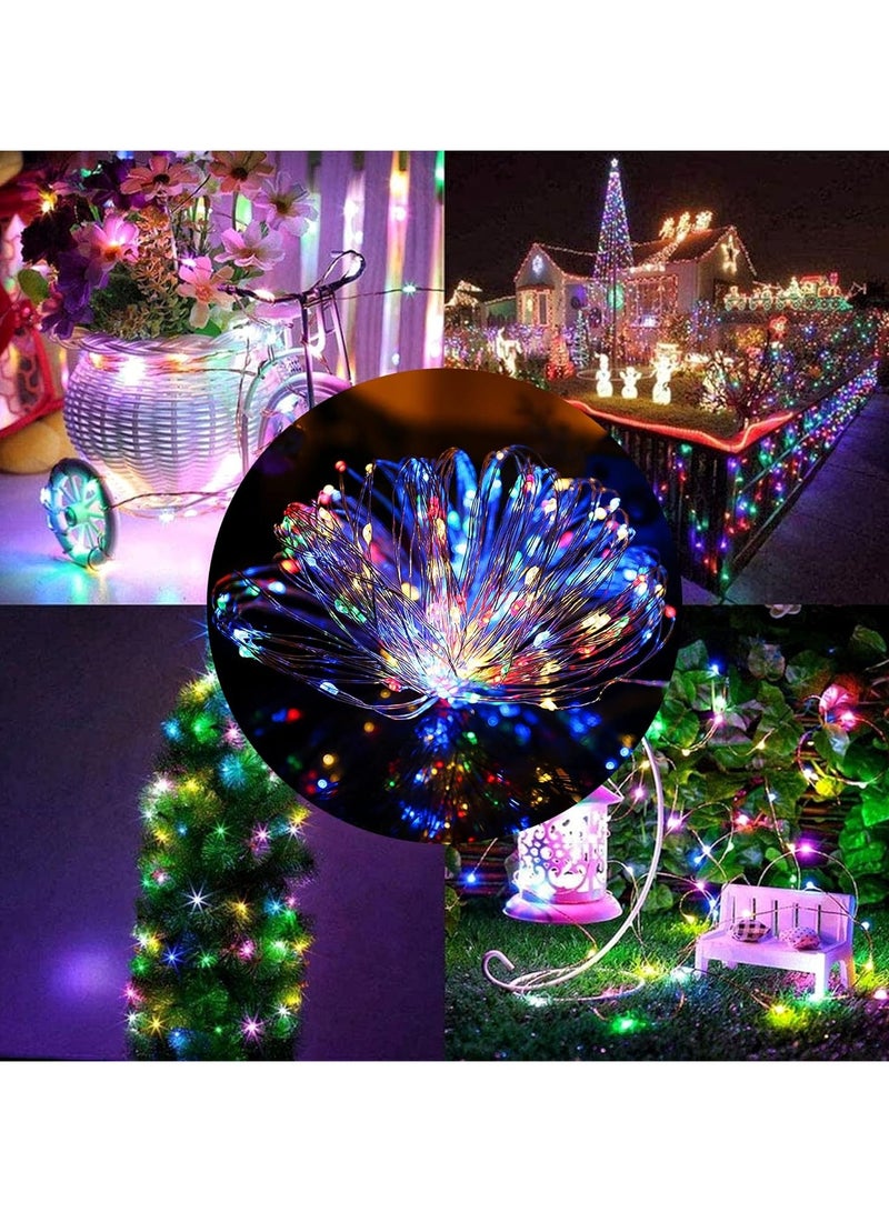 هيان أضواء الجنية 5 أمتار 50 سلسلة أضواء LED تعمل بالبطارية مع أضواء سلكية مقاومة للماء عن بعد للأضواء الزخرفية الداخلية أو الخارجية - Image 2