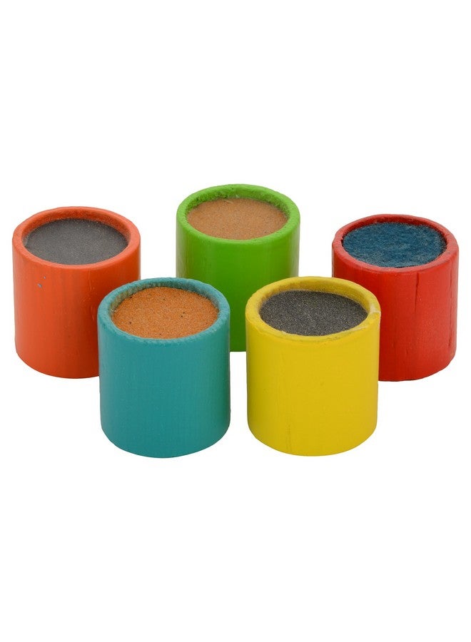Skillofun Skillofun Wooden Feel Me Match Me, Multi Color, Non-Toxic Eco-Friendly Toy - Boosts Fine Motor Skills & Sensory Development - Safe Engaging Learning for Toddlers with Sustainable Materials - Image 2
