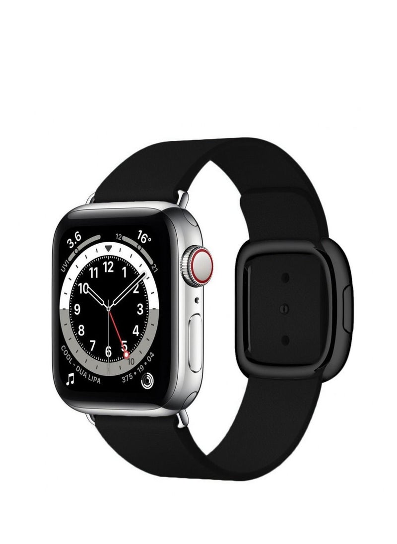 Coteetci - Premium Leather Band for Apple Watch 42/44/45 - Image 1