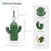 Doacpcr 1 PCS Little Ouchies Pain FidgetSilicone Cactus Stim Tools for Adults Sensory Pain Stim Fidget Toy Spiky Grippy Stim Keychain Anxiety Relief Items Fidget Fun Gift for Friends and Family Green - Image 4