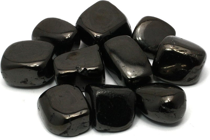 Jet Tumble Stone (20-25mm) - Single Stone