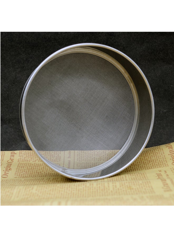 Round Mesh Sugar Sieve Baking Tools West Point 60 Mesh Stainless Steel 304 Flour Sieve-Specifications:15cm (screen Stainless Steel 304, Side Ring 430)  - Image 3