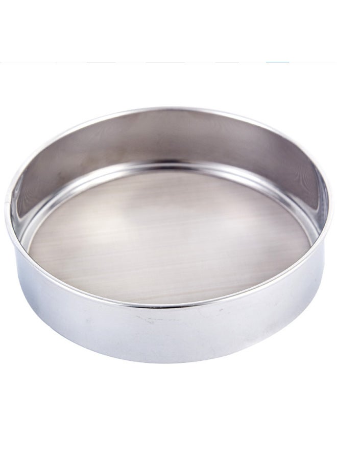 Round Mesh Sugar Sieve Baking Tools West Point 60 Mesh Stainless Steel 304 Flour Sieve-Specifications:15cm (screen Stainless Steel 304, Side Ring 430)  - Image 5