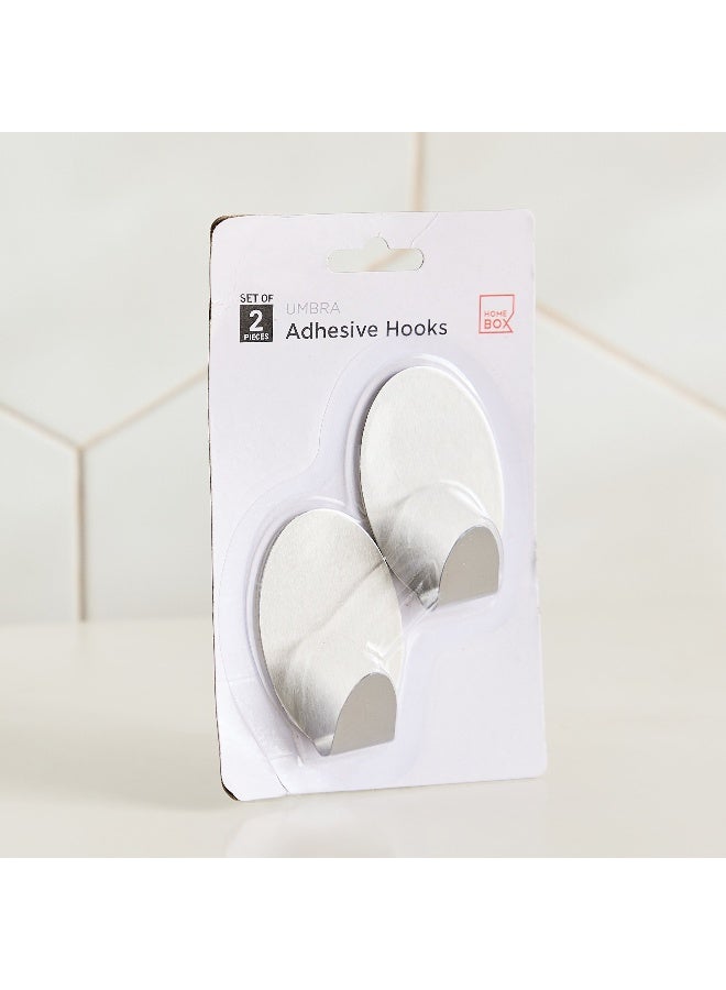 Home Box Oval Metal Hooks - Set of 2 - Image 4