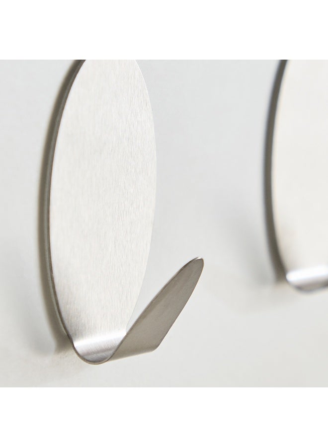 Home Box Oval Metal Hooks - Set of 2 - Image 2