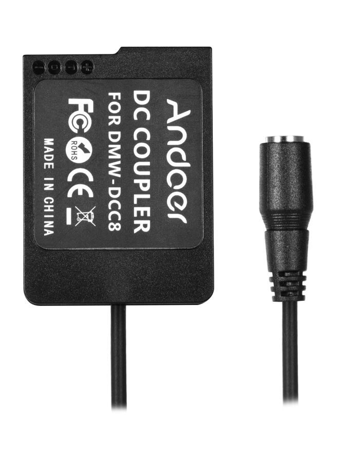 NIBEMINENT Dummy Battery Coupler With Power Adapter And Cable Kit Black - Image 5