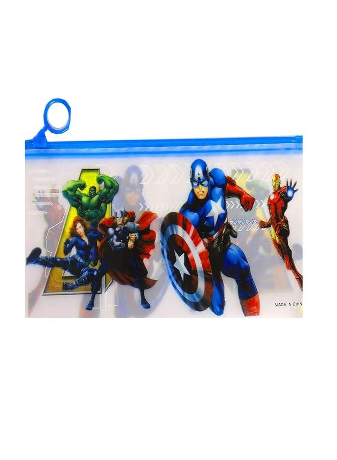 SHUDAUSHI Plastic S For Birthday For Boys Party In Bulk 12Pcs Party Favor S For Boys Pencil Pouch In Bulk For Boys For Birthday Avenger,Doremon,Micky Theme Stationery Pouch (Boys)-Multicolor - Image 2