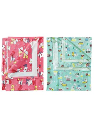Plastic Sheetpvc Sheet For Kidsrubber Sheet For Babiesbed Wetting Protector(90 X 135 Cm) (Alphabet Pink & Rabbit Green) - pzsku/Z8949734479B80EF46C77Z/45/_/1692273406/36493f18-7939-48a4-979c-8ee58b7c651f