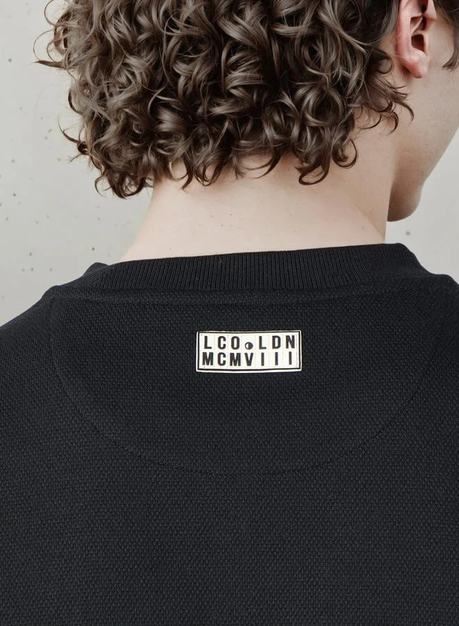 Lee Cooper  Lee Cooper Textured Pique Sweatshirt for Men | Best Price UAE