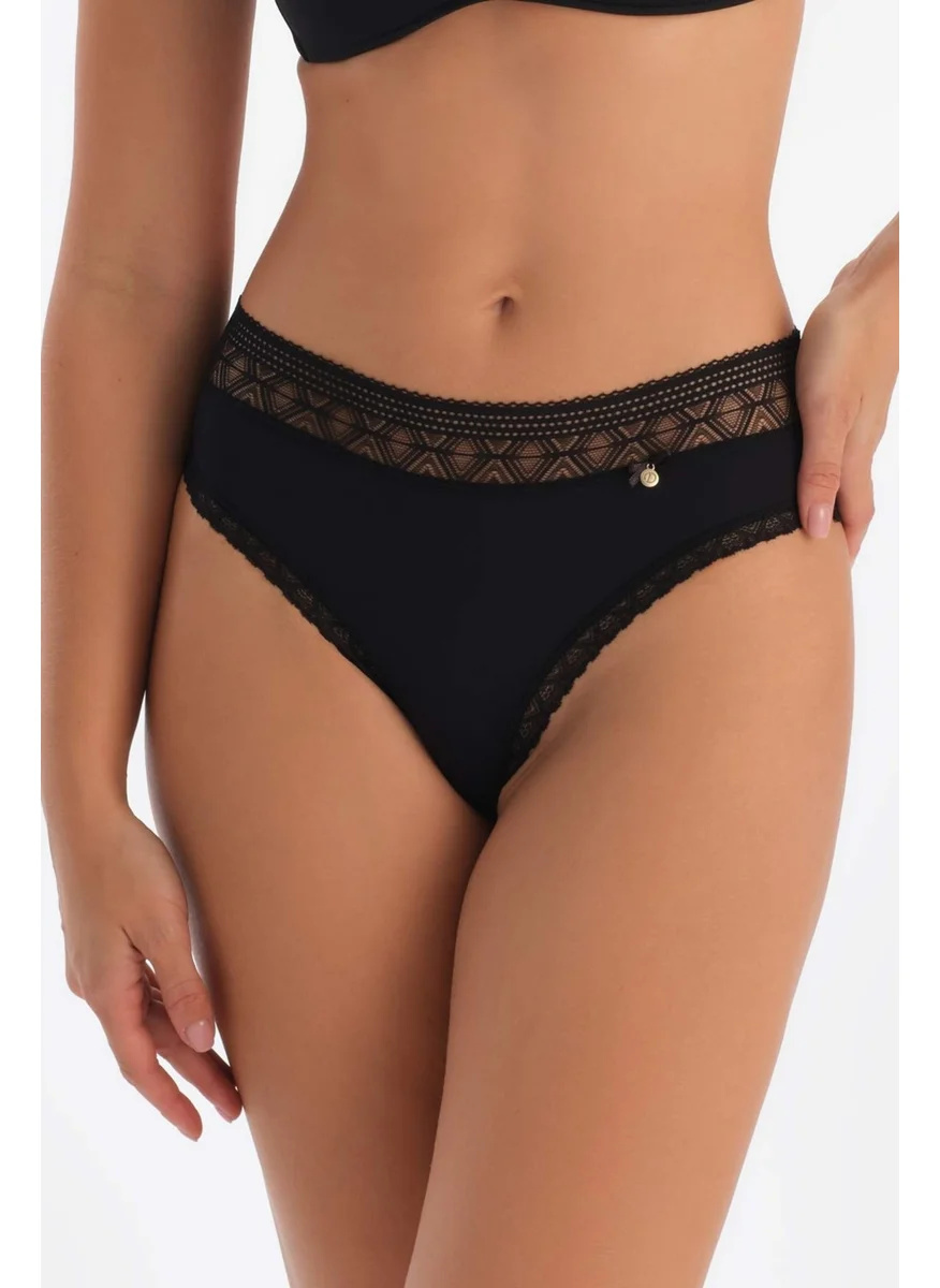 داجي Black Micro Polyamide Brief