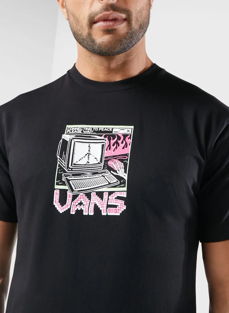 VANS Throwback Peace Machine T-Shirt