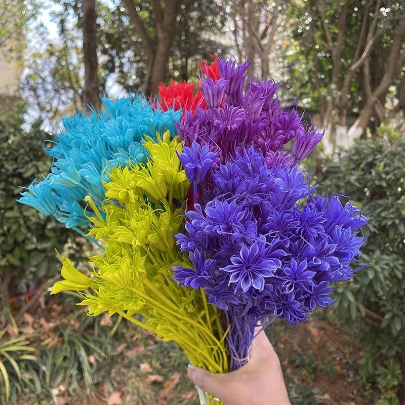 Bluejw Natural Star Anise & Oriental Nigella Dried Flowers - Colorful Dried Plants for Christmas & Easter Decor - Image 4