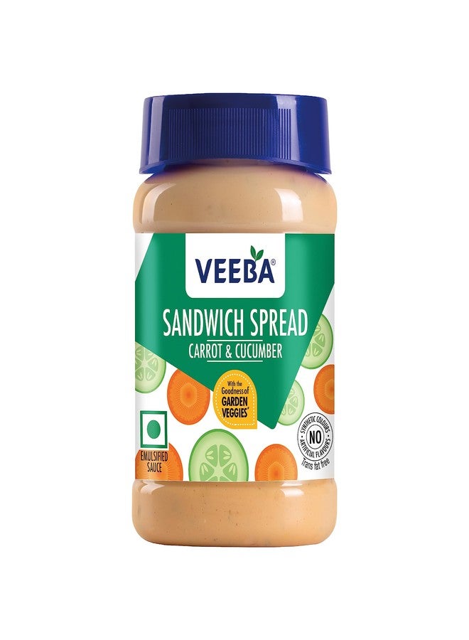 Veeba Carrot and Cucumber Sandwich Spread, 250g - Image 1