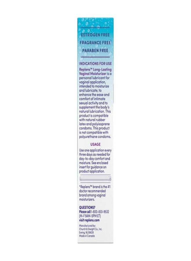 Replens Long Lasting Vaginal Moisturizer, 35 g (Pack of 3 14 Applications and One reusable applicator by Replens - Image 5