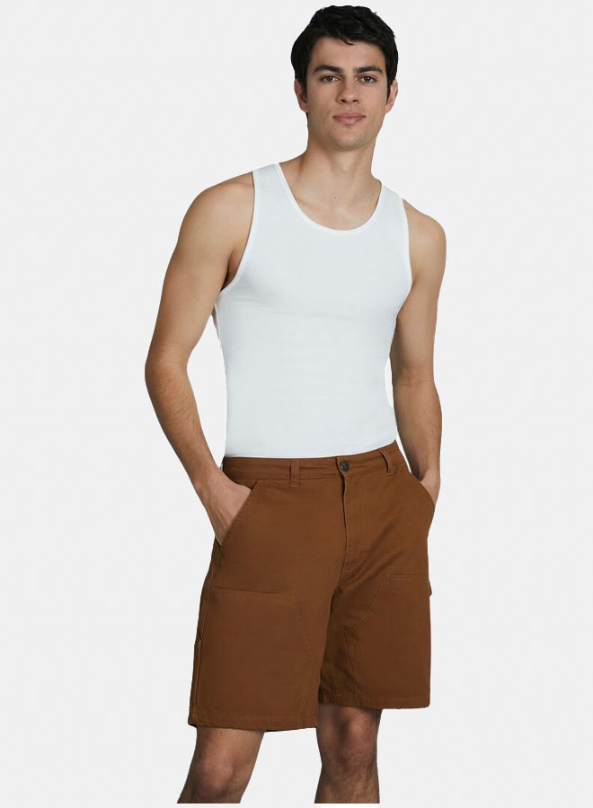 FOREVER 21 Ford Patch Cotton Shorts  - Image 1