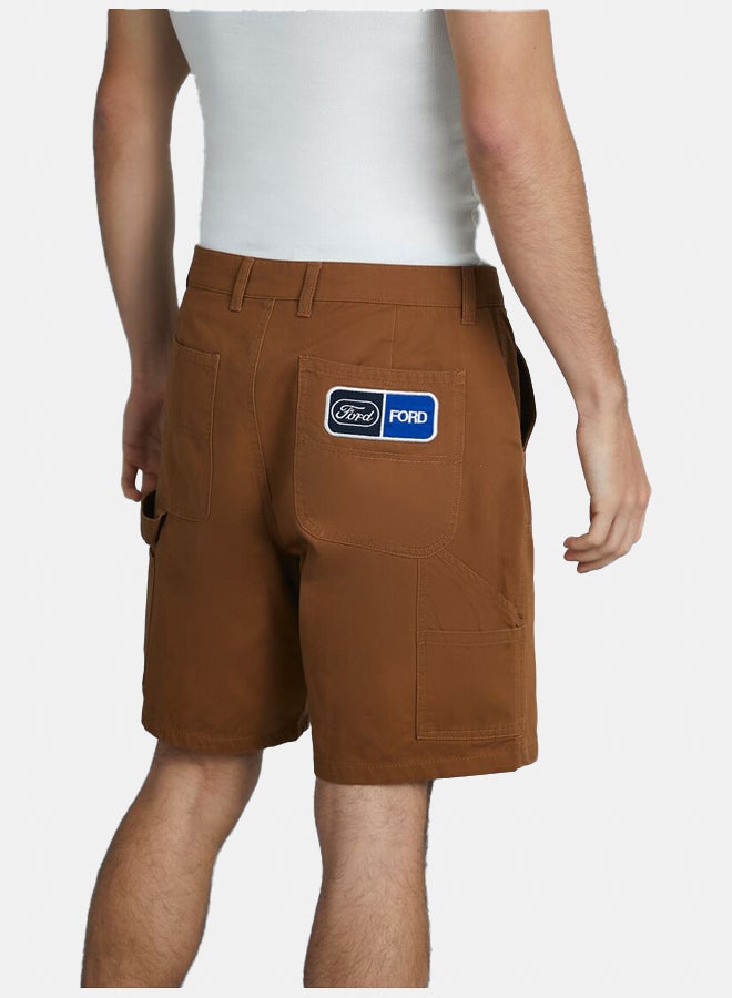 FOREVER 21 Ford Patch Cotton Shorts  - Image 2