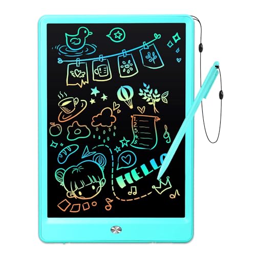 EooCoo Toddler Boy Toys, Kids Gifts, 10 Inch LCD Writing Tablet, Drawing Pad, No Mess Coloring Books for Kids, Travel Games, Gifts for Boys 4-6, Educational Toys for 3 4 5 6 7 Years Old Boys and Girls - Image 1
