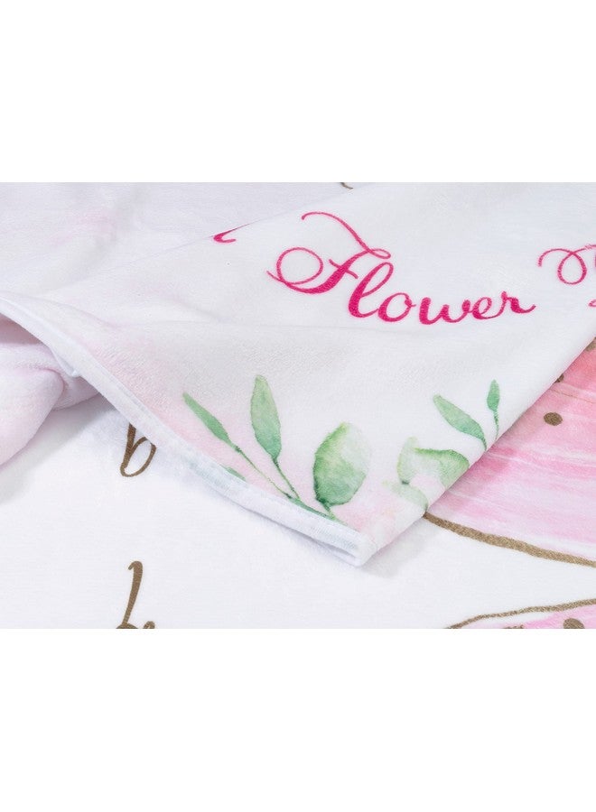 Lillian Rose Butterfly Baby Milestone Blanket Frames Pink - Image 3