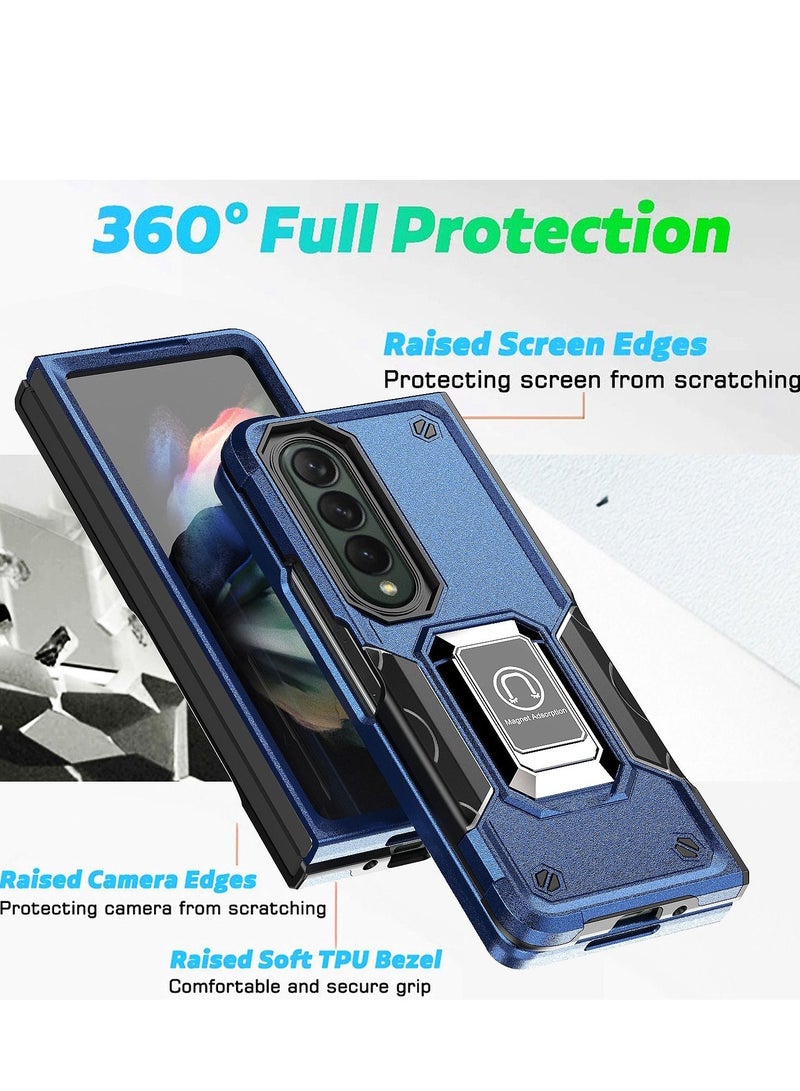 GULFLINK Back Cover Phone Protect Case For Samsung zfold4 Light pink - Image 5