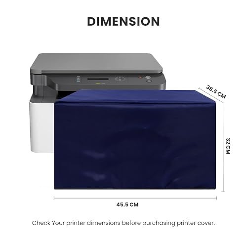 Alifiya Dust Proof Washable Printer Cover for HP MFP 1188a / MFP 1188w / MFP 136a / MFP 136w / MFP 136nw Color - Blue - Image 2