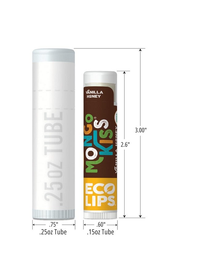 Eco Lips Mongo Kiss USDA Organic Lip Balm Set 8-pack (0.15 oz. each) with Mongongo Oil & Cocoa Butter to Moisturize Chapped Lips | Made in USA by Eco Lips (Variety) - Image 2