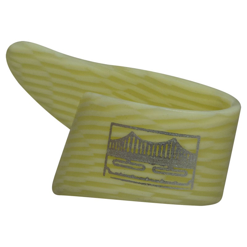 Golden Gate GP-12-4PK Grained Ivoroid Thumb Picks - Small - 4 Pack - Image 1