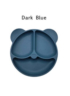 Generic 6-piece dark blue silicone food set  - Image 2