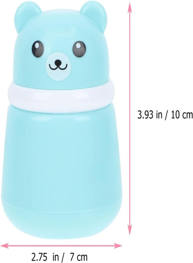 Closecret Baby Talcum Powder Puff with Case – Refillable Powder Container with Soft Puff for Babies, Toddlers & Kids – Gentle & Safe for Delicate Skin (Blue) - Image 3