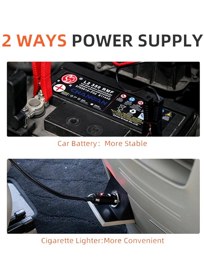 غاز مصمم خصيصًا لطرق السعودية: مجموعة رافعة هيدروليكية ٥ أطنان مع مفتاح كهربائي، مضخة هواء، إضاءة تحذيرية، ولوحة طوارئ. الحل الأمثل لطوارئ الطرق لجميع أنواع المركبات. - Image 5