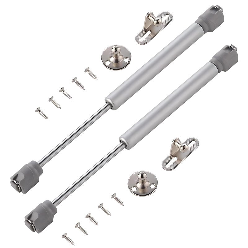 Generic HOWDIA 200N/44lbs Gas Struts for Heavy Lid, Soft Open Gas Strut Gas Spring Gas Shocks Lift Supports, Safety Lift Support Lid Hinge for Cabinets Toy Box, Pack of 2  - Image 1