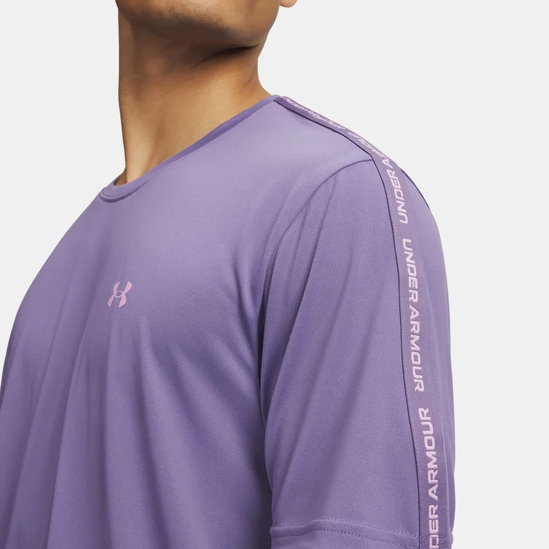 Under Armour Purple Men's UA Tech Taping Training T-Shirt for Men | Best Price UAE