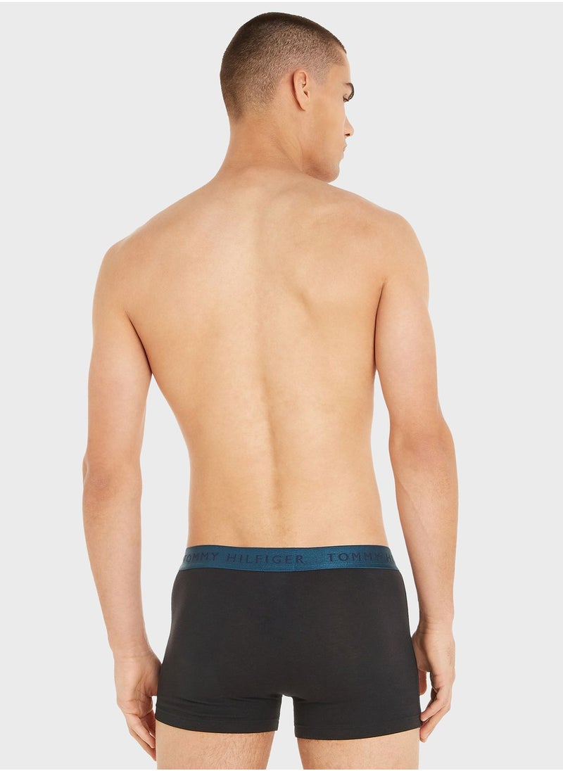 TOMMY HILFIGER - 3 Pack Assorted Trunks - Image 1