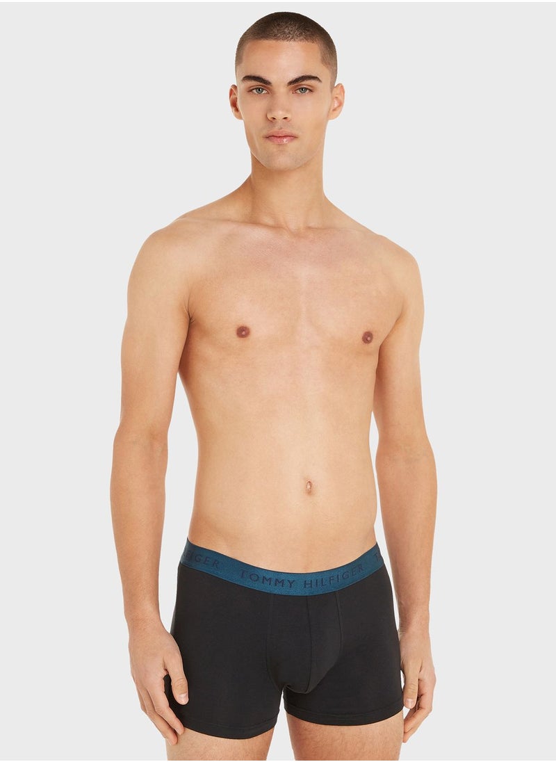 TOMMY HILFIGER - 3 Pack Assorted Trunks - Image 1