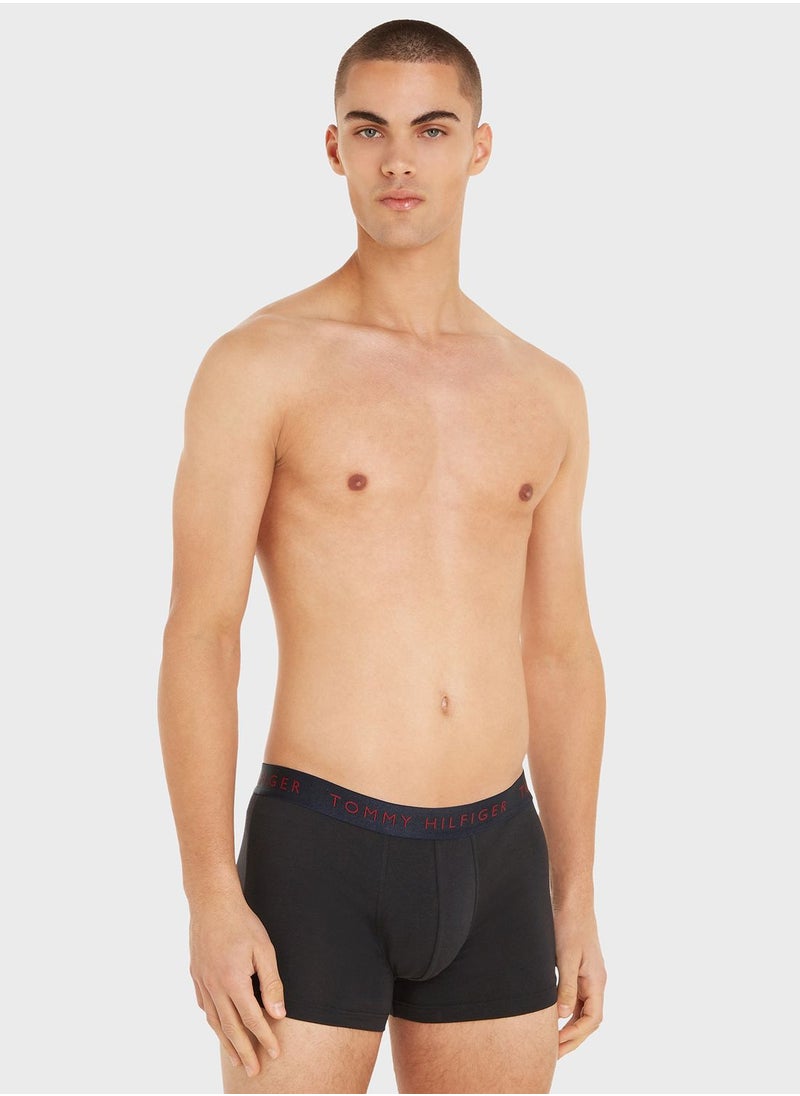 TOMMY HILFIGER - 3 Pack Assorted Trunks - Image 1