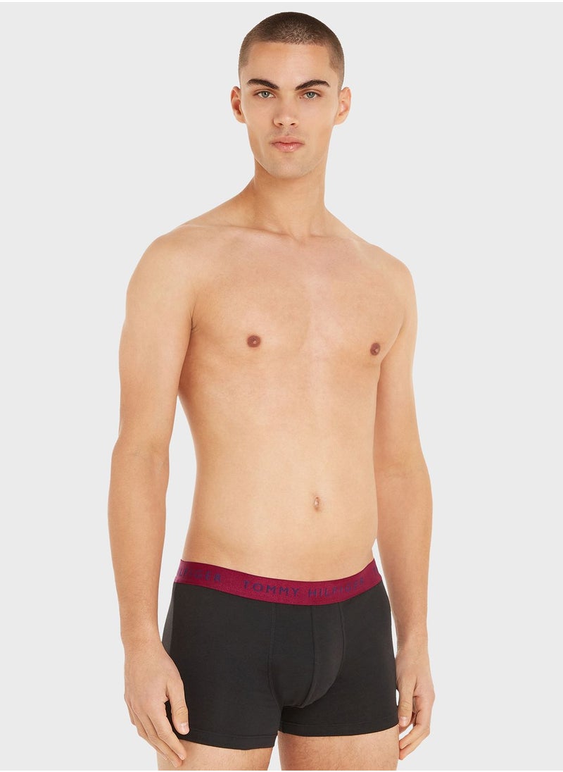 TOMMY HILFIGER - 3 Pack Assorted Trunks - Image 1