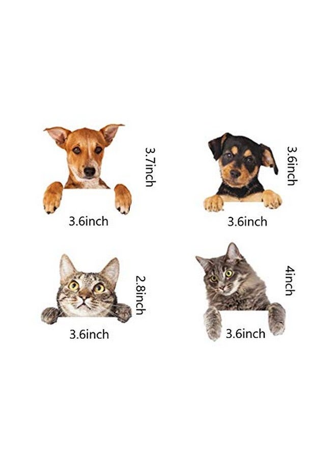 Adam Victor Removable Switch Sticker 8 Cats And Dogs Lovely Wall Sticker Light Switch Decor Decals Family Diy Decor Art Stickers Home Decor Wall Art For Kids Bedroom Office Decoration(4 Styles)  - Image 5