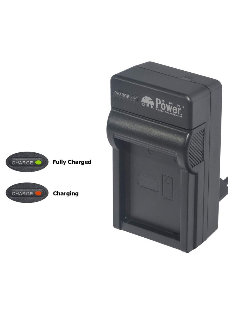 DMK Power CGA-S007E Battery Charger TC600E Compatible with Panasonic TZ3 TZ2 TZ4 - Image 3