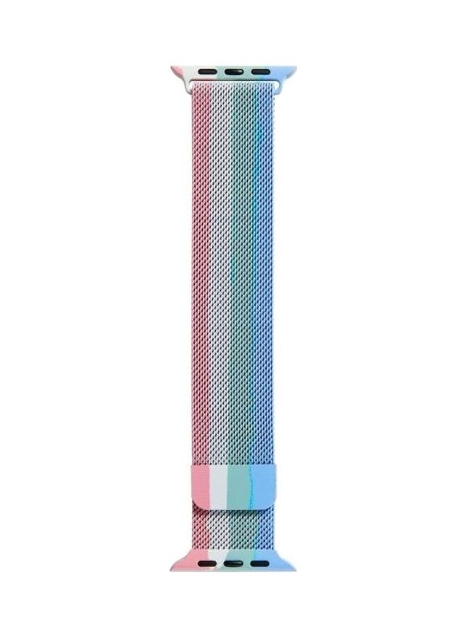 NIBEMINENT Replacement Watchband 13 For Apple Watch Series 7 45mm/6 & SE 5 4 44mm/3 2 1 42mm Multicolour - Image 2