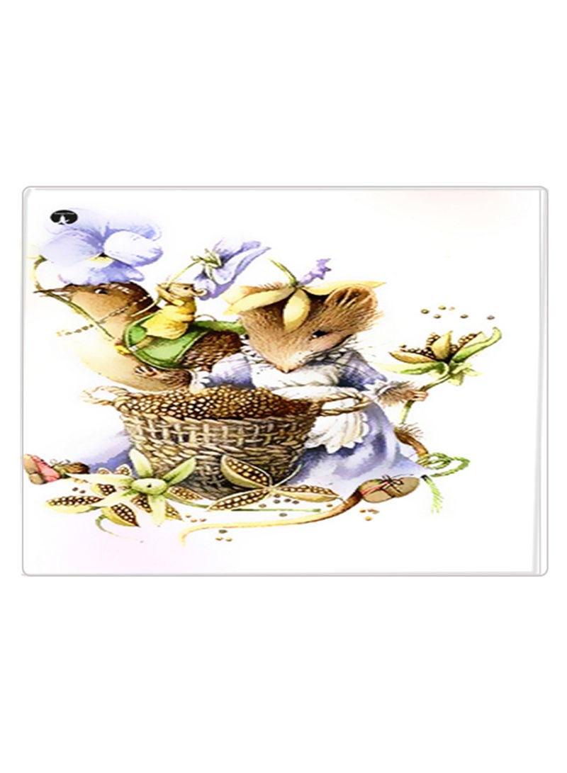 RKN Printed Anti-Slip Gaming Mouse Pad Multicolour