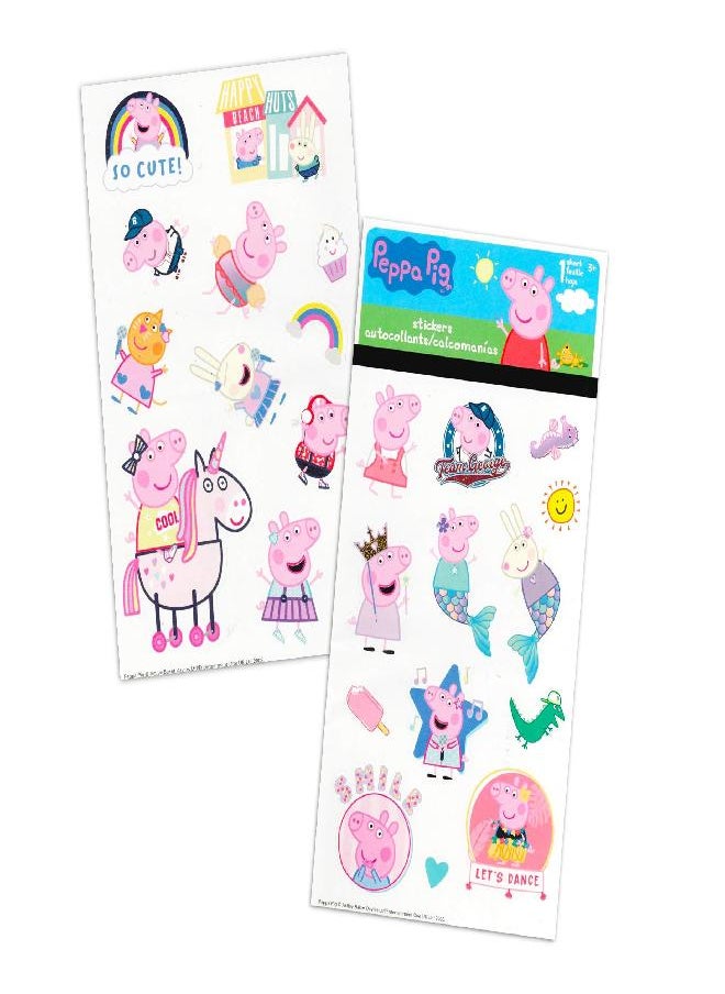 Daniel Tiger Imagine Ink Coloring Book Bundle ~ 3 Pack No Mess Magic Ink Activity Books with Daniel Tiger, Peppa Pig, and Baby Shark with Peppa Pig Stickers  - Image 2