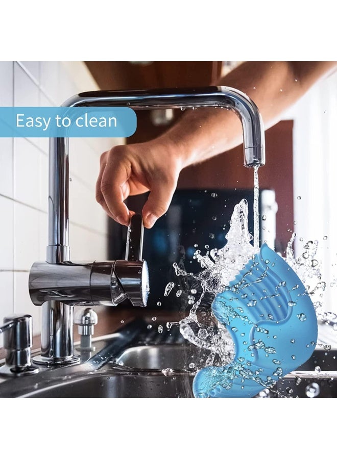 Premify 4 حاملات برجر، وعاء همبرغر قابل لإعادة الاستخدام، صندوق ثابت لخبز الهمبرغر، حامل برجر قابل للتوسع، أداة مطبخ همبرغر خالية من الأوساخ - Image 5