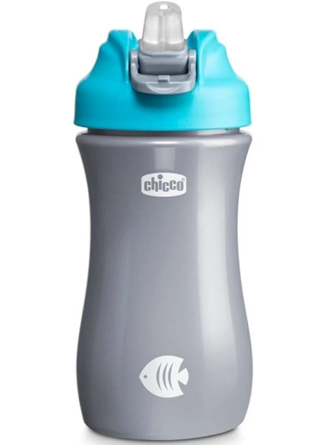 Chicco Mix & Match Pop-Up Cup 2+ Years Blue 350ml - Image 1