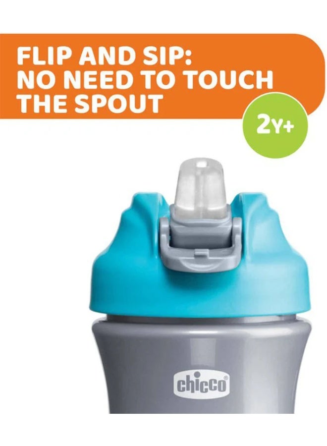 Chicco Mix & Match Pop-Up Cup 2+ Years Blue 350ml - Image 4