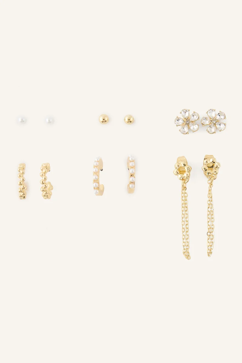Woman 6 Piece Earrings