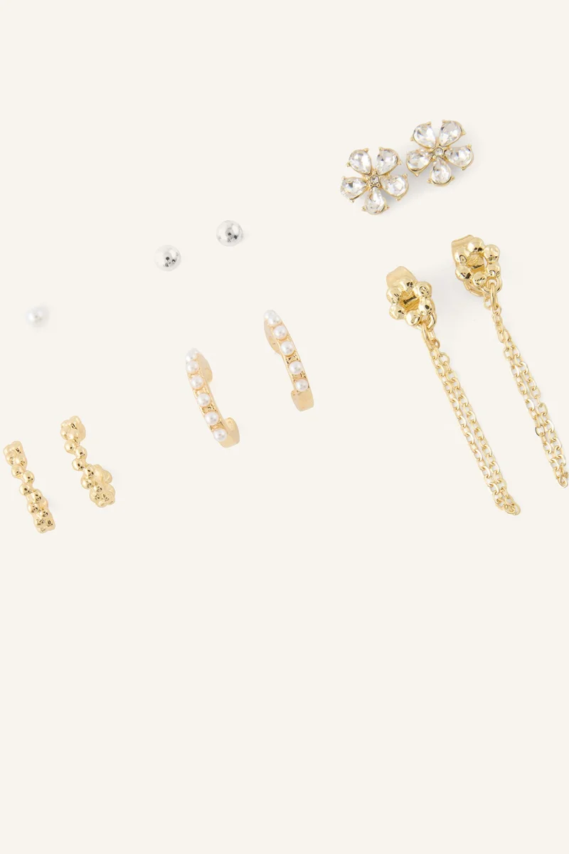Defacto  Woman 6 Piece Earrings for Women | Best Price UAE