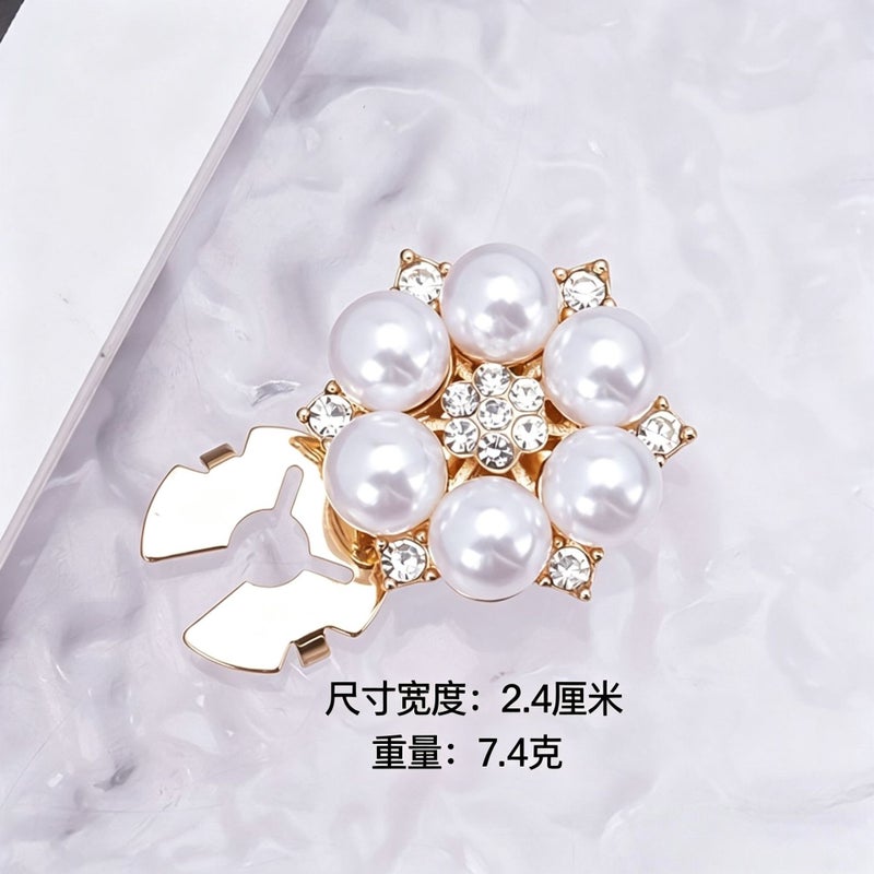 WU Cross-Border Detachable Clip-On Button Jewelry for Women/Men's Shirts - DIY Fashion Accessories - Image 1