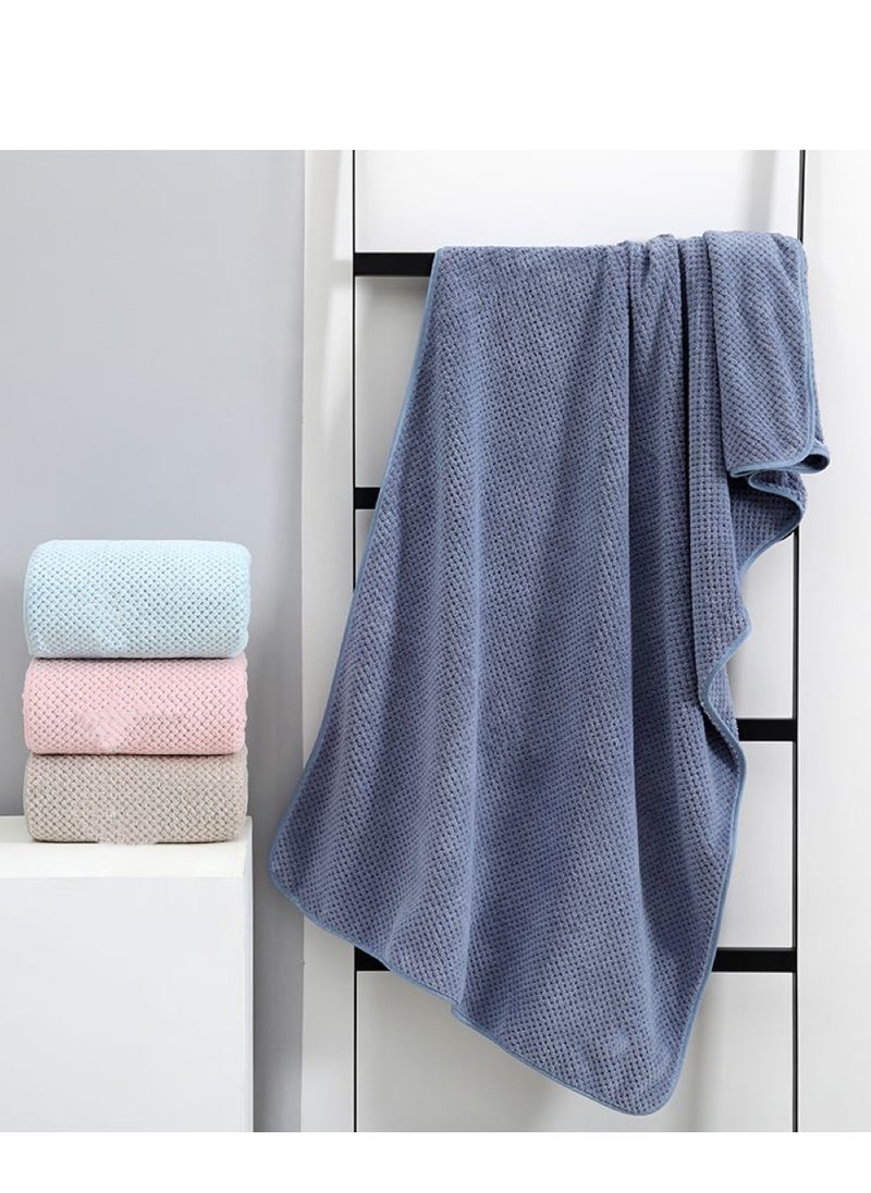 Generic - Microfiber Towel 90x160 cm 2 PCS Bath Towel Microfiber Soft, Durable and Light Weight - Image 1