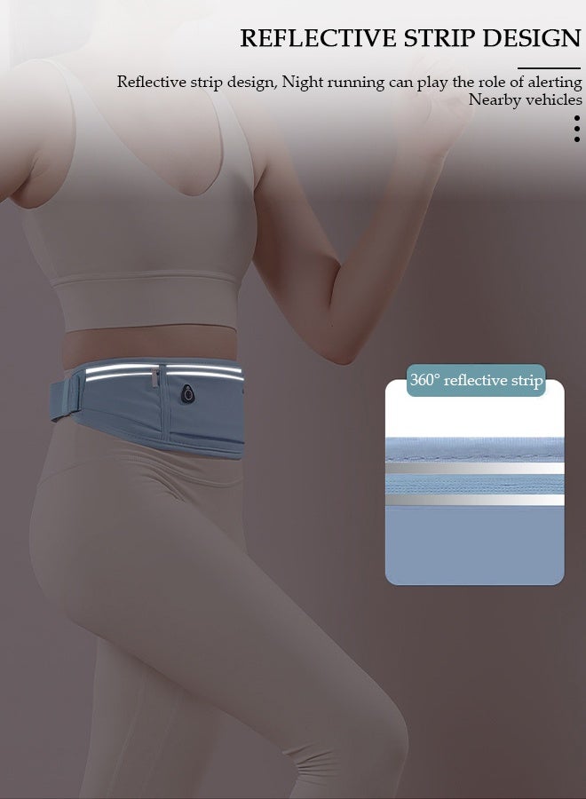 DUNISO Waist Pack for Women, Crossbody Waist Bag Pack Belt Bag for Travel Walking Running Hiking Cycling, Pouch Hip Bum Bag Chest Bag with Adjustable Strap For Gym Fitness Workout Travel Work Commuting - Image 3